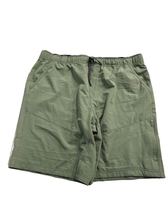 Ventur Mens Pull On Trail Short | Green, X-Large
