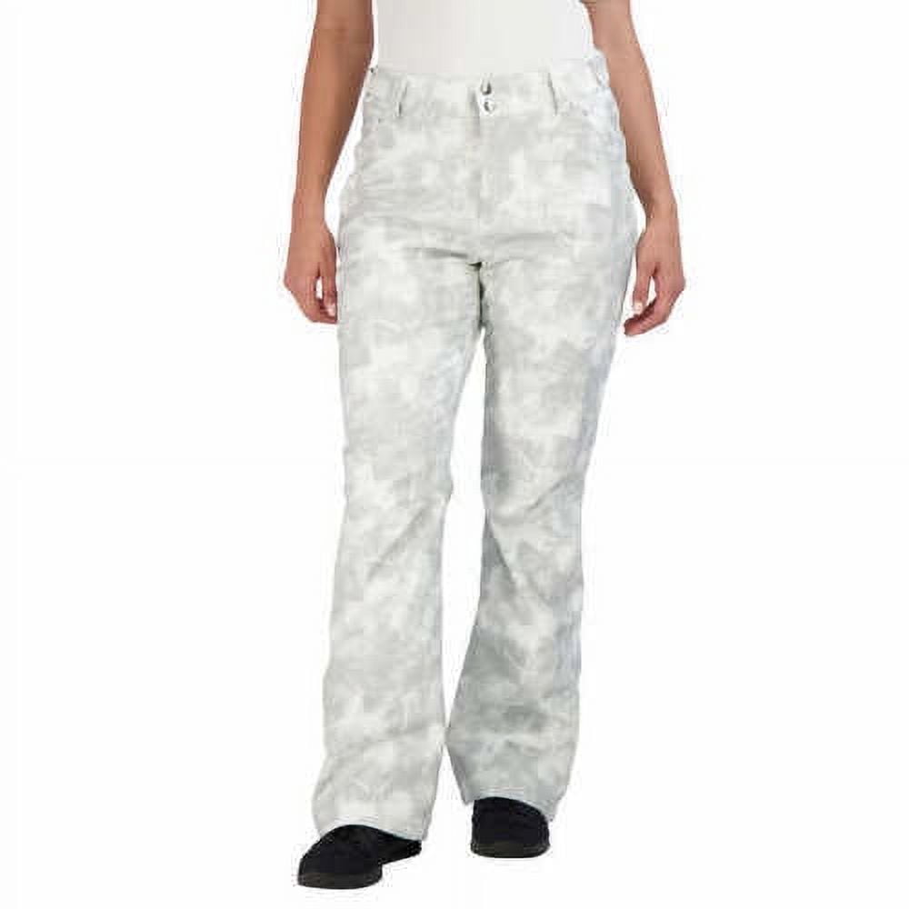 Gerry Women's  4 Way Stretch Snow Pants (White, Large)