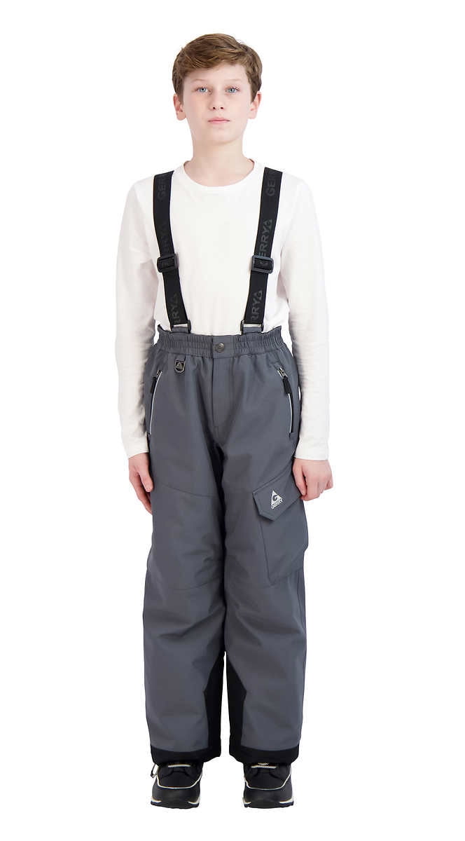 Gerry Youth Boys' Performance Snow Pant, Removable Suspenders