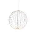 thumbnail image 1 of Whimsical Illuminated Metal Sphere with Warm White Micro LEDs, 1 of 8