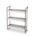 thumbnail image 1 of The Gerson Companies Antique White Metal Wall Rack Silver 31.25 X 8.25 X 10.25, 1 of 2