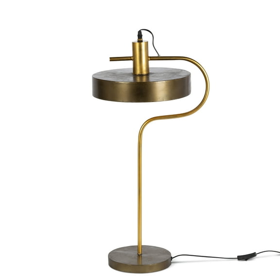 Gerson 28.93-in H Electric Metal Tabletop Lamp