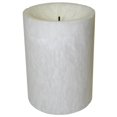 thumbnail image 1 of Gerson 43867 - 4" Bisque Ice Effect Straight Edge Battery Operated LED Wax Candle with Timer, 1 of 1