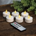 thumbnail image 1 of 6/Set Remote Control LED Tealights, 1 of 2
