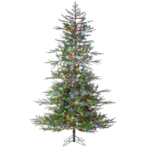 Gerson 7.5 ft. Pre Lit Power Pole Connect Natural Cut Portland Pine