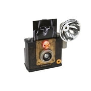Gerson 9.5-in Battery Operated Lighted Animated Halloween Camera with Sound and motion sensor