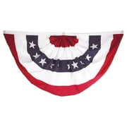 Gerson American Flag Bunting 48" Long x 25" High