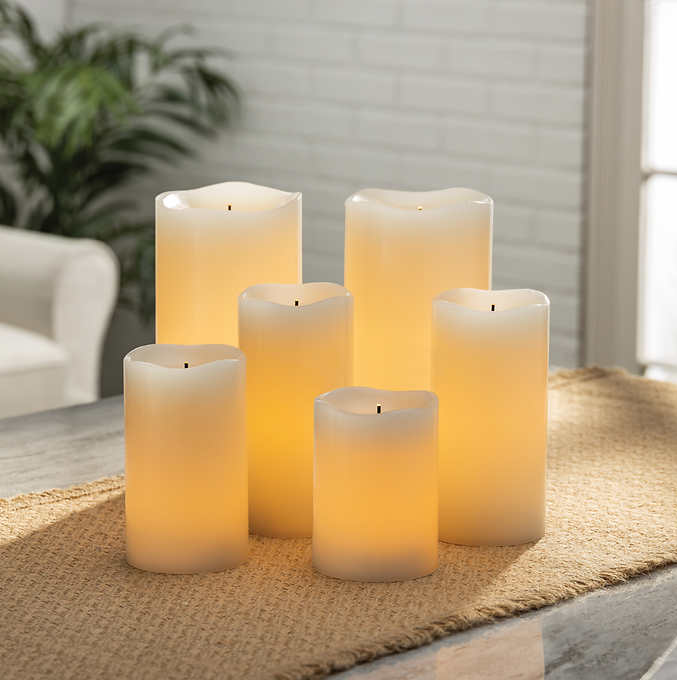Gerson Glow Wick Color Changing LED Candle 6 piece