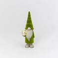 thumbnail image 1 of Gerson International 2635620 Lighted Terracotta Moss Gnome with Crackle Glass Ball, 14.6-inch Height, 1 of 1