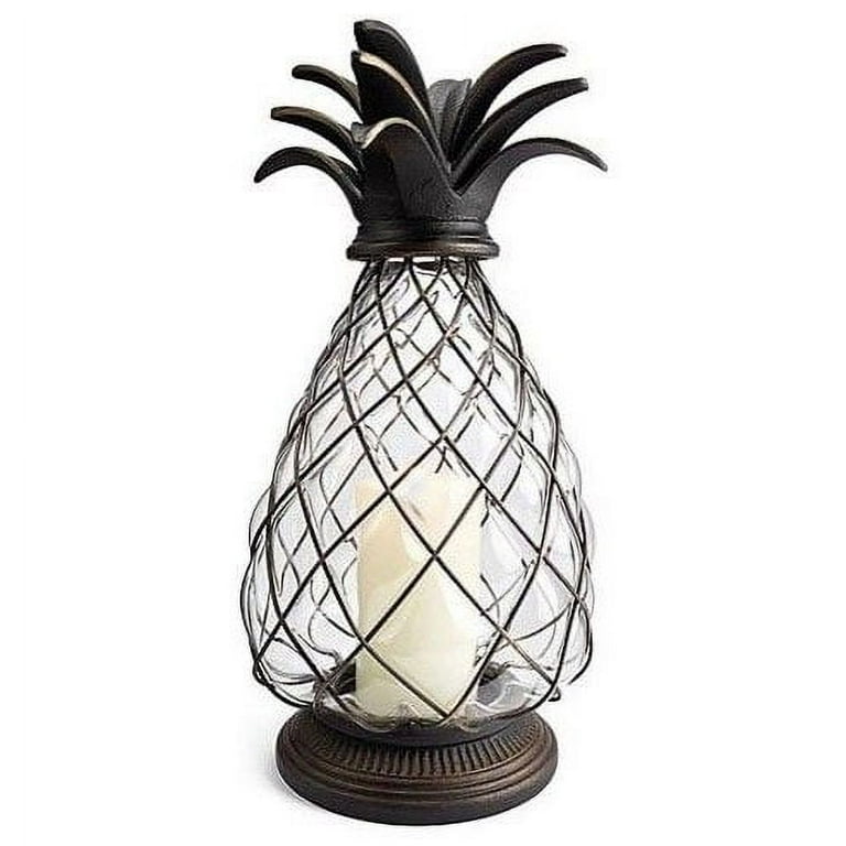 Pineapple lantern 2024 with led candle