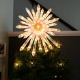 thumbnail image 2 of Kurt Adler Set Of 5 Starburst Retro Christmas Ornaments – 60s Vintage Style, Multicolor 2 of 5