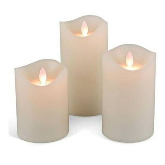 Set of 3 Battery-operated Candles