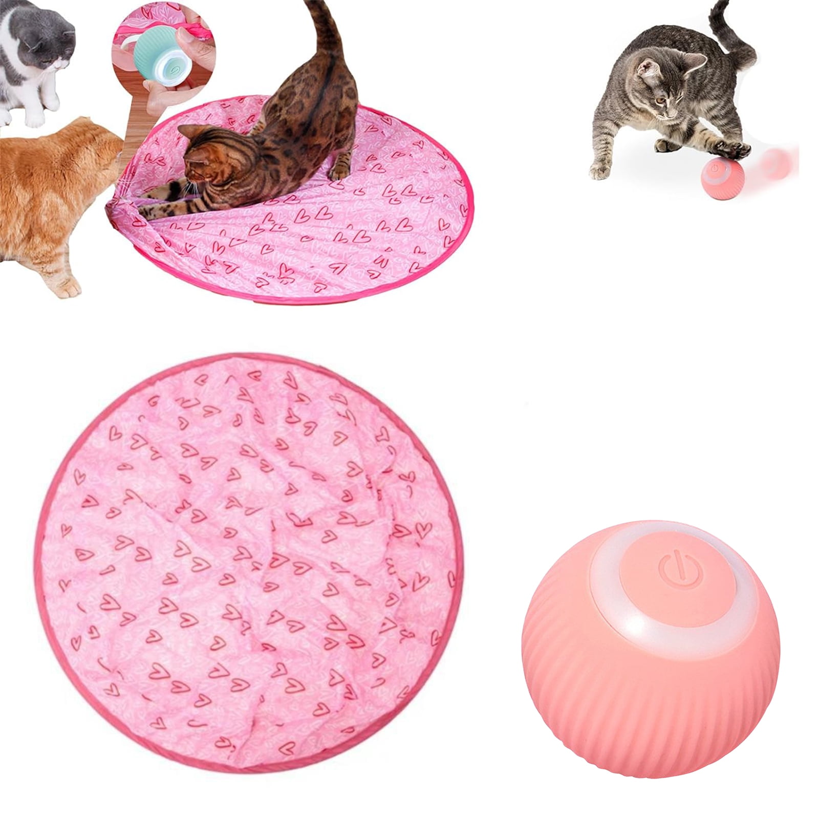 Gertar Cat Toy, Guitar Cat Toy, 2 in 1 Simulated Interactive Hunting