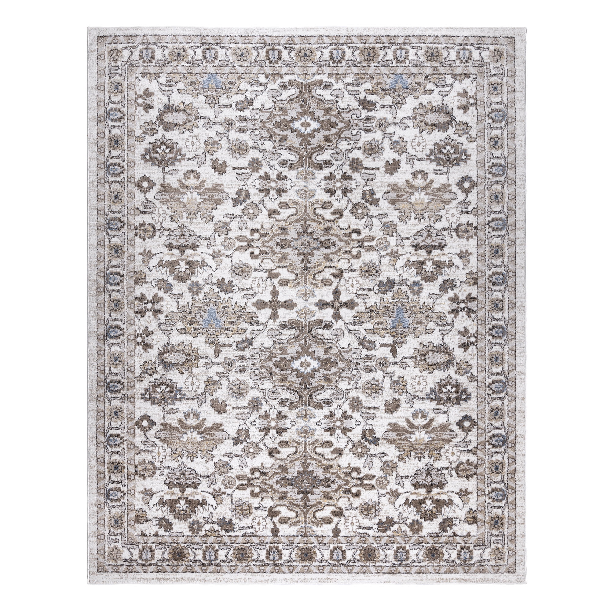 Gertmenian Alor Arcadia Traditional Oriental Ivory Indoor Area Rug