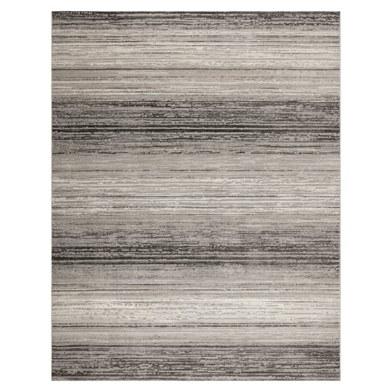 Gertmenian Bloom Osian Modern Ombre Gray Area Rug, 6x9