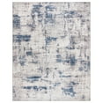 thumbnail image 1 of Crystal Print Cenis Modern Abstract Blue Gray Washable Indoor Area Rug, 5x7, 1 of 10