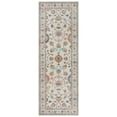 thumbnail image 1 of Crystal Print Cullen Traditional Oriental Cream Multi Washable Indoor Area Rug, 2x6, 1 of 9