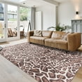 thumbnail image 1 of Crystal Print Gavin Modern Animal Print Garaffe Area Rug, 5x7, 1 of 8