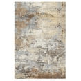 thumbnail image 1 of Crystal Print Kaori Modern Abstract Light Gray Area Rug, 6x9, 1 of 6