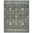 thumbnail image 1 of Crystal Print Tanis Traditional Moroccan Anthrocite Washable Indoor Area Rug, 5x7, 1 of 10