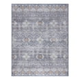 thumbnail image 1 of Gertmenian Crystal Print Tanis Traditional Moroccan Gray Washable Indoor Area Rug, 9x13, 1 of 7