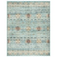 thumbnail image 1 of Crystal Print Tanis Traditional Moroccan Sage Washable Indoor Area Rug, 8x10, 1 of 10