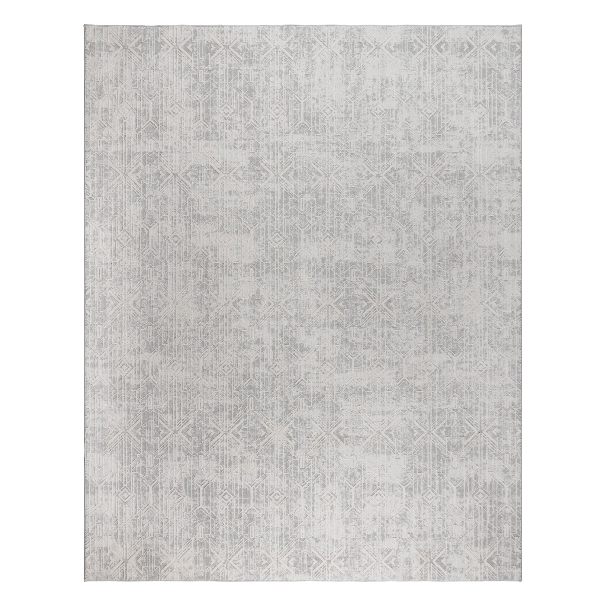 Gertmenian Ethan Marion Modern Abstract Ivory Indoor Area Rug, 9x13