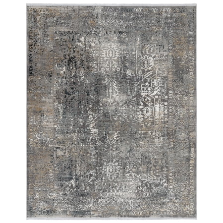 Gertmenian Florance Castal Transitional Oriental Gray Indoor Area Rug, 8x10