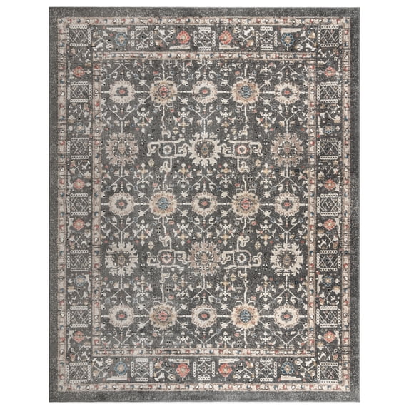 Gertmenian Heirloom Dov Transitional Oriental Gray Indoor Area Rug, 5x7