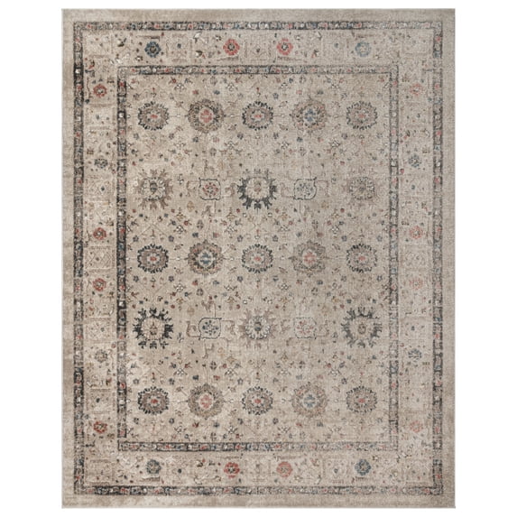 Gertmenian Heirloom Dov Transitional Oriental Ivory Indoor Area Rug, 5x7