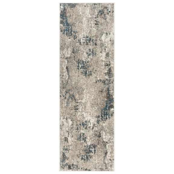 Gertmenian Heirloom Huma Modern Abstract Beige Indoor Area Rug, 2x6 Runner