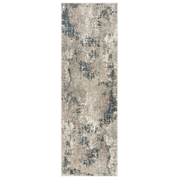 Gertmenian Heirloom Huma Modern Abstract Beige Indoor Area Rug, 2x6 Runner