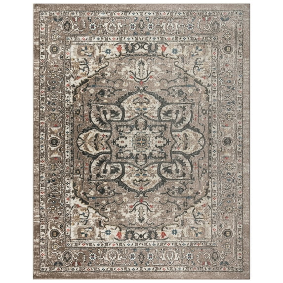 Gertmenian Heirloom Wynn Traditional Oriental Beige Indoor Area Rug, 9x13