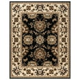 thumbnail image 1 of Gertmenian Majestic Moena Traditional Floral Black Indoor Area Rug, 9x13, 1 of 5