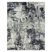 Gertmenian Majestic Omari Modern Abstract Blue Indoor Area Rug, 9x13