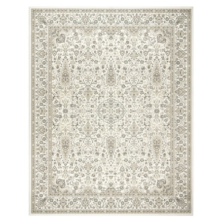 Gertmenian Majestic Vernon Traditional Floral Ivory Indoor Area Rug, 5x8