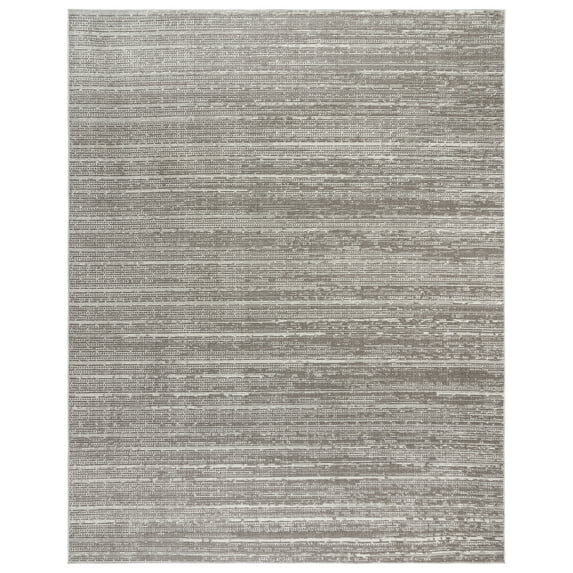 Gertmenian Missha Dario Modern/Contemporary Striped Dark Gray Indoor Area Rug, 5x7