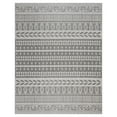 thumbnail image 1 of Gertmenian Paseo Burke Stripe Bohemian Striped Ash/ Steel Area Rug, 8x10, 1 of 9