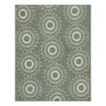 thumbnail image 1 of Gertmenian Tropea Tiaret Modern Geometric Green UV Resistant Flatweave Indoor Outdoor Area Rug, 9x13, 1 of 9