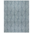 thumbnail image 1 of Gertmenian Tropea Mika Modern Geometric Navy Ivory Premium Flatweave UV Resistant Indoor Outdoor Area Rug, 6x9, 1 of 7