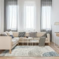 thumbnail image 1 of Gertmenian Winsor Tondo Modern Geometric Blue Area Rug, 9x13, 1 of 5