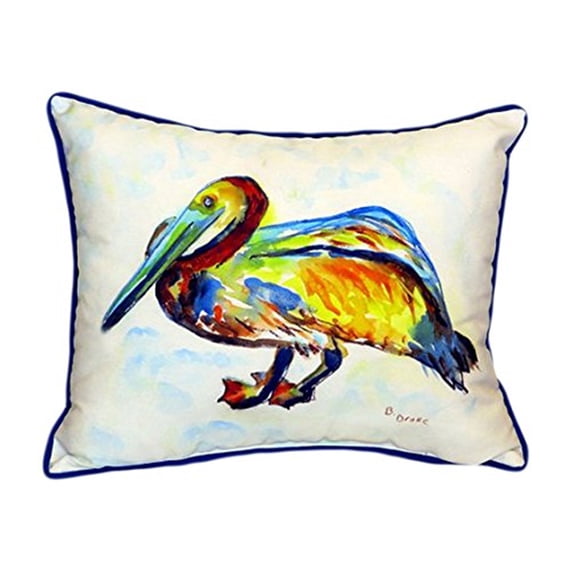 Gertrude Pelican Extra Large Zippered Pillow 20x24