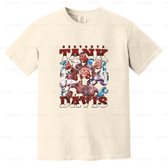 Gervonta Tank Davis, Boxing, 90s, Vintage Graphic, Lightweight, Hit KO Comfort Color T-Shirt Unisex, up to 4XL