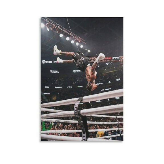 Gervonta Tank Davis Canvas Poste Print Photo Art Painting Canvas Poster Home Decorative Bedroom Modern Decor Posters Gifts 20x30inch(50x75cm)