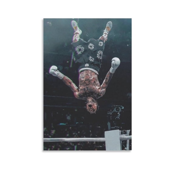Gervonta Tank Davis Canvas Poster Canvas Wall Art Poster Decorative Bedroom Modern Home Print Picture Artworks Posters 24x36inch(60x90cm)