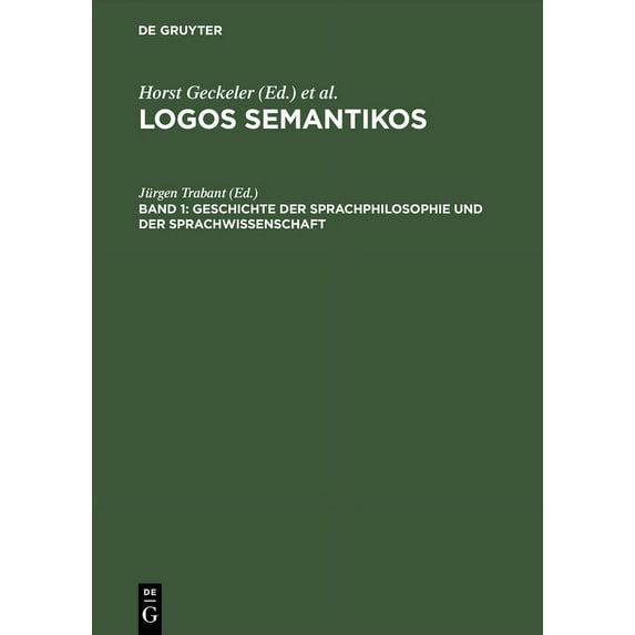 Geschichte Der Sprachphilosophie Und Der Sprachwissenschaft, (Hardcover)