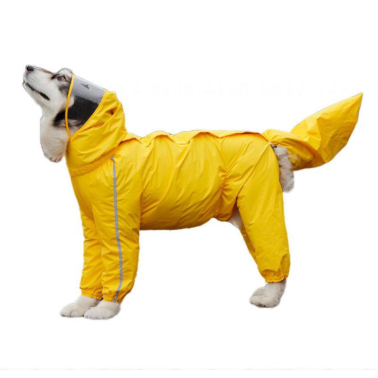 Gespout Lightweight Raincoats for Big Dogs, Large Breeds Dogs Rain