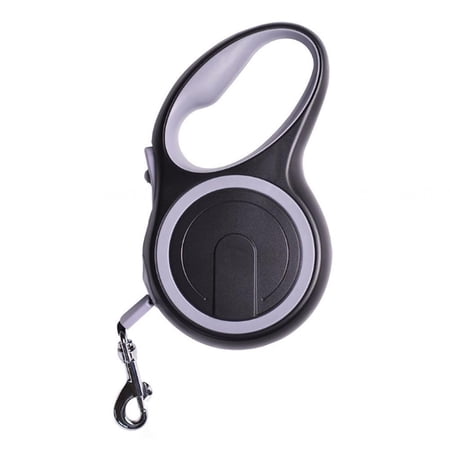 Gespout Retractable Dog Leash, Nylon Automatic Retractable Dog Tape, Pet Supplies Gray 8m