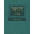 thumbnail image 1 of Gespr Che Zwischen Dem Philosophen, Juristen Und Kameralisten: Ueber Den Wert Und Die Folgen Des Aufgehobenen Bierzwangs Paperback, 1 of 1