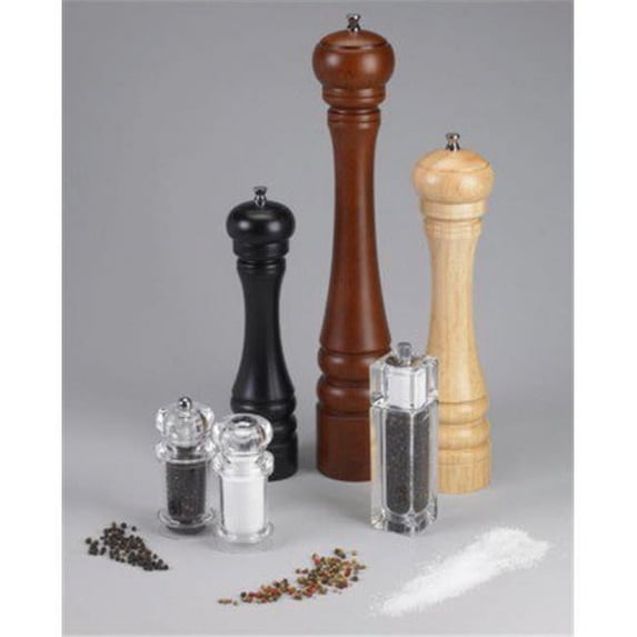 Gessner Products MrD7CS16PMB 16 in. Matte Black Peppermill